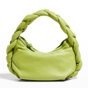 HEREU Espiga Mini Braided Leather Top-Handle Bag